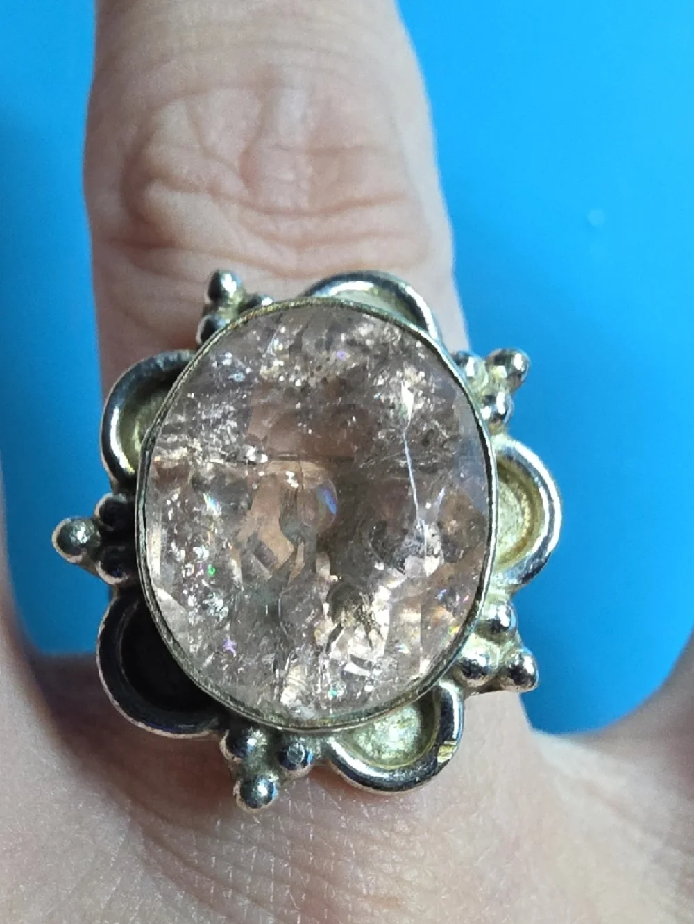 Beautiful elegantWomans Vintage Stearling Silver925 - Picture 3 of 9